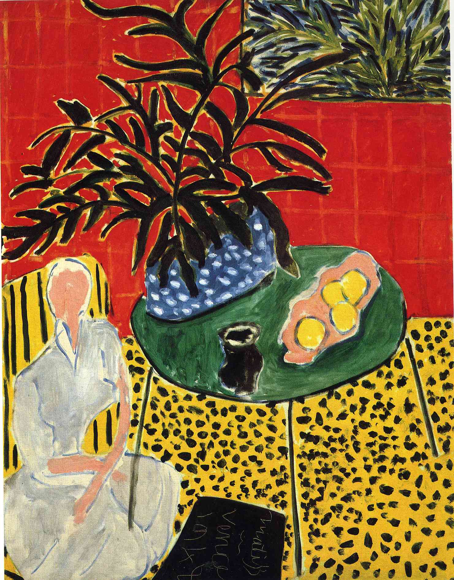 Henri Matisse - Interior with Black Fern 1948